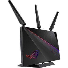 ASUS ROG Rapture WiFi Gaming Router (GT-AC2900) - Dual Band Gigabit Wireless Internet Router, NVIDIA GeForce Now, Aura RGB, Gaming & Streaming, AiMesh Compatible, Lifetime Internet Security in Kuwait