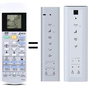 Replacement Remote for TOTO Washlet Bidet Toilet Seat S500E S500 S550E S550 SW3083 SW3046 THU6056 THU6055 SW3084#01 SW3084#12 SW3056#01 SW3083#01 SW3046#01 in Kuwait