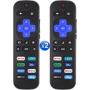 2 Pack Universal Remote for Roku TV【Not for RokuStick and RokuBox】 in Saudi Arabia