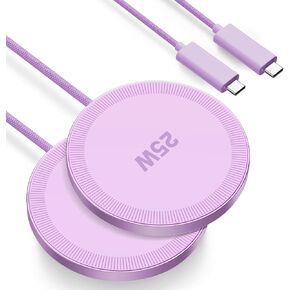 MagSafe 25W Magnetic Wireless Charger Fast Charging Pad for iPhone in Kuwait