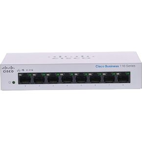 Cisco Business CBS110-8T-D Unmanaged Switch | 8 Port GE | Desktop | Ext PS | Limited Lifetime Protection (CBS110-8T-D-NA) in Kuwait