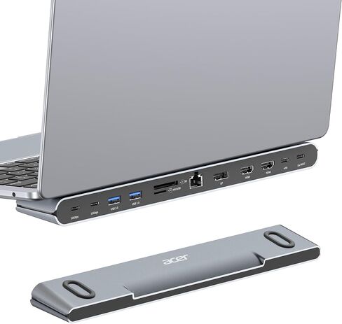 Acer Docking Station 3 Monitors, Laptop Docking Station Stand with 2HDMI+DP in Kuwait