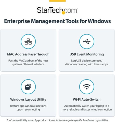 StarTech Thunderbolt 5 Universal Docking Station, Quad Monitor, 140W PD in Kuwait