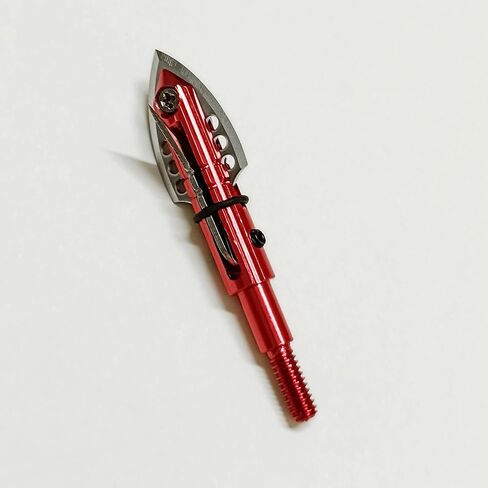 12pcs Hunting Broadheads 85 Grain Archery Broadheads 3-Blade Hunting Hybrid Mechanical Archery Tip 1.7" Cutting Dia for Compound, Recurve Bow & Crossbow in Kuwait