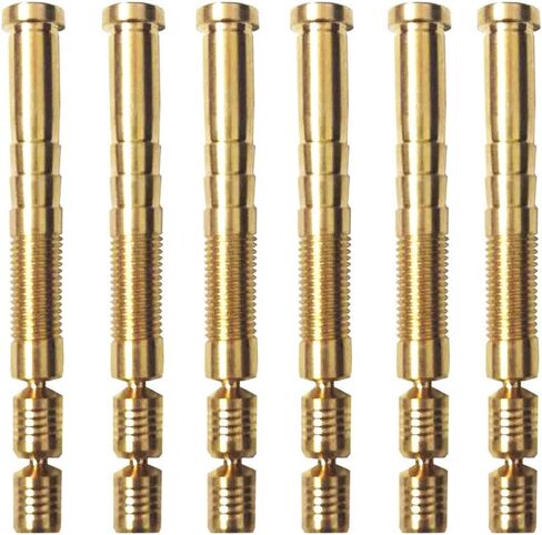 Field Points Bolt Carbon Arrow Aluminum Brass Inserts with Surface Indentation Inserts Inner Diameter .244 Arrow insents Shaft for Archery Accessories in Kuwait
