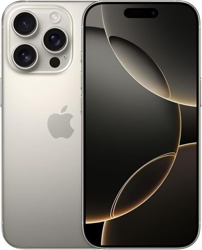 Apple iPhone 16 Pro Max, 256GB, Black Titanium - Unlocked (Renewed) in Kuwait