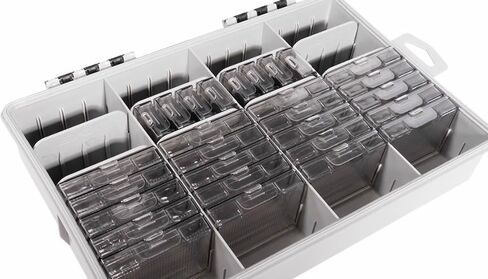 BKK OCD Tackle Storage Starter Kit (1 Box, 20 Medium & 8 Small Boxes) in Kuwait