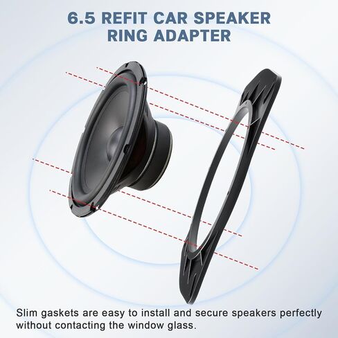 6x9 to 6.5 Door Speaker Adapter Ring for Dodge Chrysler Jeep in Kuwait