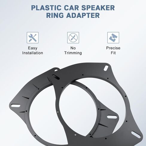 6x9 to 6.5 Door Speaker Adapter Ring for Dodge Chrysler Jeep in Kuwait