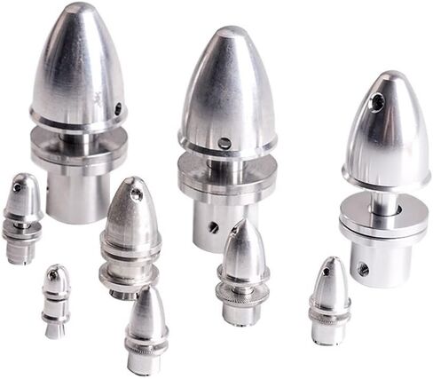 RC Bullet Holder Adapter for Brushless Motor Fits Various RC Models Compatible with 2mm 3. 17mm 4mm 5mm 6mm 8mm 10mm Shafts Works with Airplanes Helicopters and Toy Vehicles(5PCS 3.17MM Adapter) in Kuwait