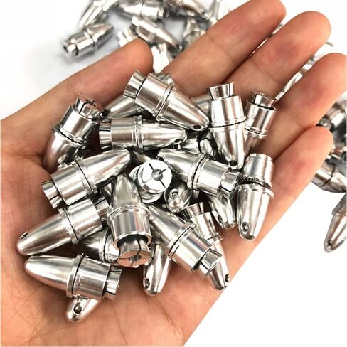 RC Bullet Holder Adapter for Brushless Motor Fits Various RC Models Compatible with 2mm 3. 17mm 4mm 5mm 6mm 8mm 10mm Shafts Works with Airplanes Helicopters and Toy Vehicles(5PCS 3.17MM Adapter) in Kuwait