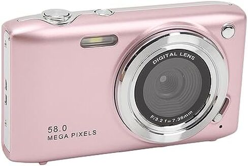 4K Digital Camera, 2.88 Inch Screen 58MP 16X Zoom Digital Video Camera Camcorder Vlog Camera, Fixed Focal Macro, Timed Photography, for Travel Outdoor Indoor Photography () in Kuwait