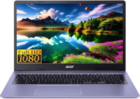 Acer Chromebook 15.6in in Lavender Intel CPU 4GB 64GB eMMC (CB315P-Renewed) in Kuwait