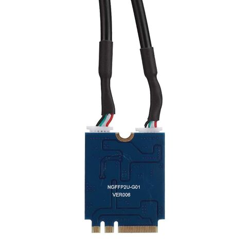 M.2 NGFF to USB Riser Card, Double Port USB2.0 Interface Expansion Card Cable Adapter, for Motherboard or Notebook, WinXP/Vista Compatible in Kuwait