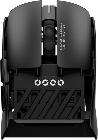 Pulsar Gaming Gears LAB X2F Wireless Fingertip Gaming Mouse, Ultra Lightweight 1.34 oz (38 g), HUANO Blue Pink Dot Switches, 32,000 DPI, 750 IPS, XS-1 Sensor, 8K Compatible (Black) (Renewed) in Kuwait
