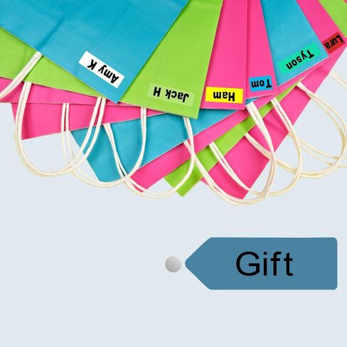Compatible for Dymo Letratag Colorful Labels Plastic Refills LT-100T in Kuwait
