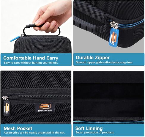 Hard EVA Carry Case Compatible with TP-Link Roam 7 BE3600 Wi-Fi 7 Portable Travel Router, Portable Protective Travel Router Storage Box (Case Only) in Kuwait