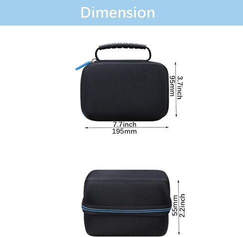 Hard EVA Carry Case Compatible with TP-Link Roam 7 BE3600 Wi-Fi 7 Portable Travel Router, Portable Protective Travel Router Storage Box (Case Only) in Kuwait