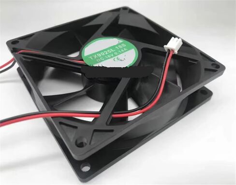 TX9025L18S DC18V 0.14A 9CM 9025 Two-Wire Refrigerator Thermostatic Cabinet Cooling Fan in Kuwait