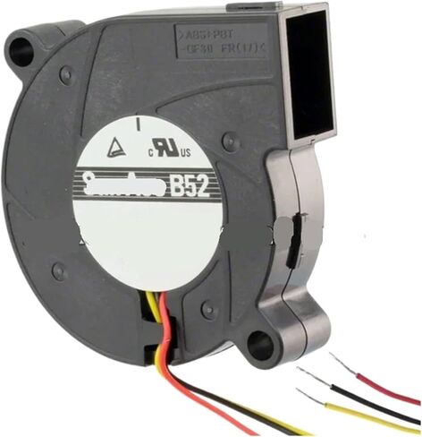 109BC12HC7-1 12VDC Fan 51X52.6X15mm 1.2W 3wire 5600RPM in Kuwait