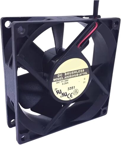 80mm 24V Fan 80x25mm AD0824UB-A71GL DC 0.26A 2Wire Cooling Fans in Kuwait