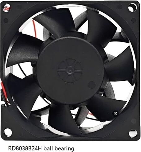 Cooler Fan RD8038S24H/B24H DC24V 0.50A 8CM Large Air Volume Chassis Cooling in Kuwait