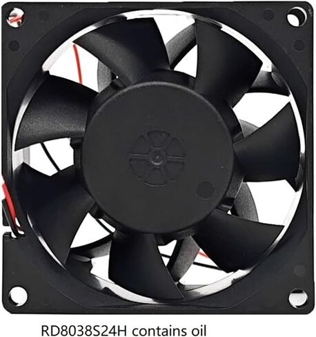 Cooler Fan RD8038S24H/B24H DC24V 0.50A 8CM Large Air Volume Chassis Cooling in Kuwait
