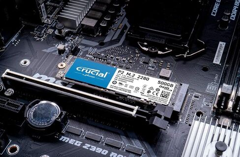 Crucial P2 2TB 3D NAND NVMe PCIe M.2 SSD Up to 2400MB/s - CT2000P2SSD8 in Kuwait