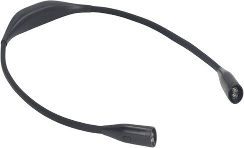 USB Rechargeable Eye Care Neck Lamp with Dual Color Temperature for Night Reading - Portable in Kuwait