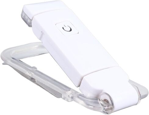 Book Lamp with Clamp/Holder, Flexible Rotating Multi-Speed Dimming USB Rechargeable Bookmark Lamp for Study Room in Kuwait