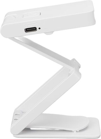 Foldable Reading Light Clip On Reading Lamp Stepless Dimmable USB Rechargeable Book Lovers in Kuwait