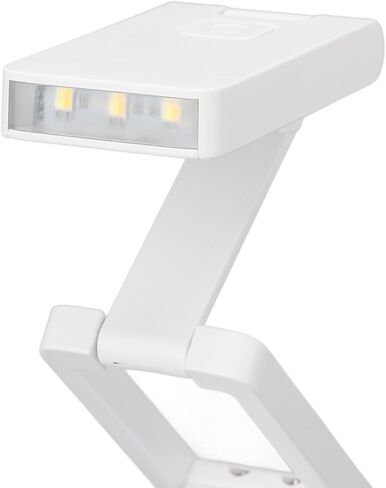 Foldable Reading Light Clip On Reading Lamp Stepless Dimmable USB Rechargeable Book Lovers in Kuwait