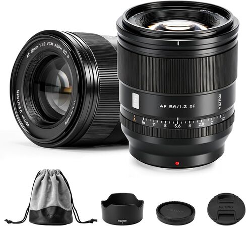 VILTROX 56mm F1.2 Pro XF Mount Lens for Fuji X-Mount APS-C Camera Lenses in Kuwait