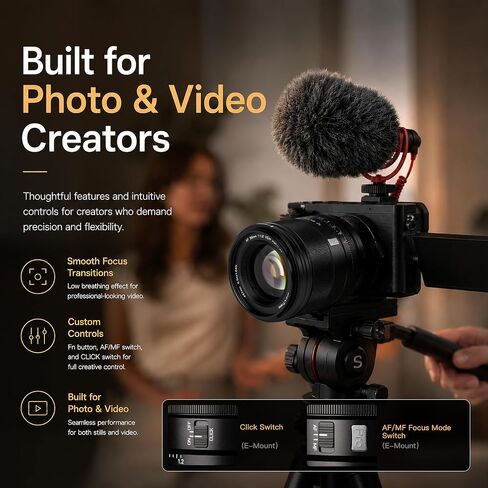 VILTROX 56mm F1.2 Pro XF Mount Lens for Fuji X-Mount APS-C Camera Lenses in Kuwait