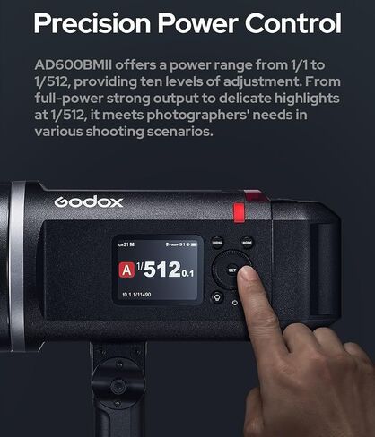 GODOX AD600BM II AD600BMII Bowens Mount 600Ws GN87 Outdoor Flash Strobe in Kuwait