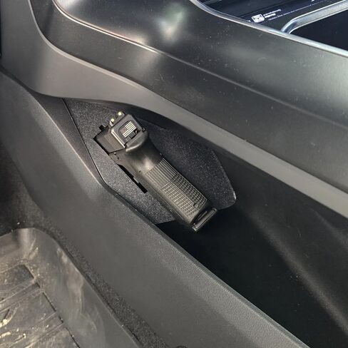 Side Arm Holster Compatible with 2021–2025 Ford F-150 - Discreet Door Panel Mount for Handgun Storage (Unofficial Third-Party Vehicle Accessory) in Kuwait