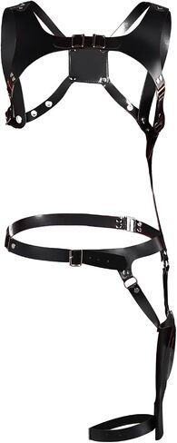 Women Harness Shoulder Holster Adjustable Harness Gun Bag Halloween Party Cosplay Costume Accessory in Kuwait