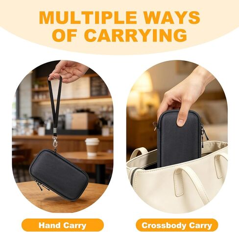 Hard Case for Lexar ES3 External Portable SSD, USB 3.2 Gen2 Portable SSD Solid State Drive, Travel Case Protective Shockproof Cover Storage Bag Case with SD Card Slot (Case Only), Gray in Kuwait