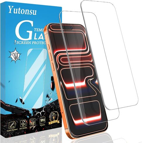 2 Pack Privacy Screen Protector for iPhone 17 Pro Max 6.9-Inch, Anti-Spy Private Tempered Glass, Easy Installation, Anti-Scratch, Case Friendly in Kuwait