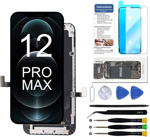 Fixerman for iPhone 12 Pro Max Screen Replacement 6.7 inch in Kuwait