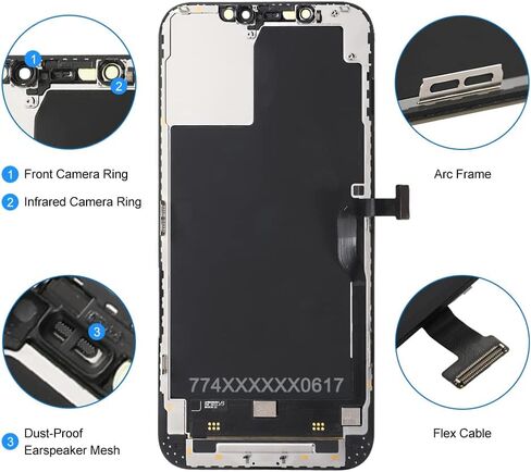 Fixerman for iPhone 12 Pro Max Screen Replacement 6.7 inch in Kuwait