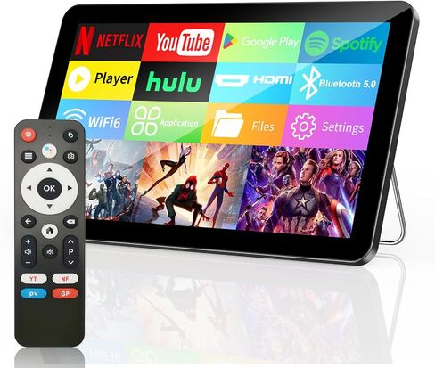 Portable TV,Mini TV with 14 inch Touchscreen,for Home Kitchen RVs in Kuwait