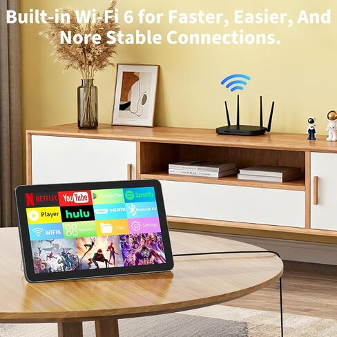 Portable TV,Mini TV with 14 inch Touchscreen,for Home Kitchen RVs in Kuwait