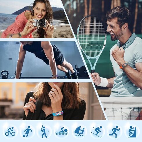 BANGTING Pack of 3 - 12 Replacement Wristbands for Xiaomi Mi Band 10/9/8, Compatible with Xiaomi Smart Band 10 9 8, Breathable Sports Bracelet Made of Soft TPU, Adjustable, Quick Change Design in Kuwait