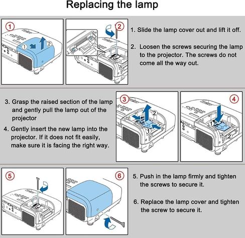 Projector Lamp Bulb for EPSON ELPLP88 Home Cinema 2040 2045 1040 740HD 640 in Kuwait