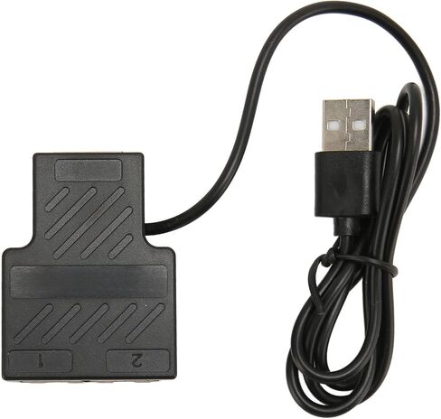 RJ45 Splitter Adapter 1 to 2, 100Mbps Ethernet Splitter Plug and Play LAN Network Connector for Cat5 Cat5e Cat6 Cat7 Cat8 Cables, Internet Splitter for Computers TV Boxes Routers in Kuwait