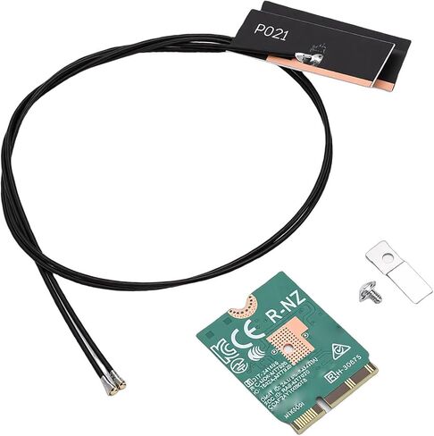 Fockety WiFi 6E Adapter, 22nm Process MT7920 Chip 1800Mbps Dual Band 2.4GHz 5GHz with BT5.2 and MU MIMO Technology for Laptop 10 11 OpenWrt M. 2230 A E Interface in Kuwait