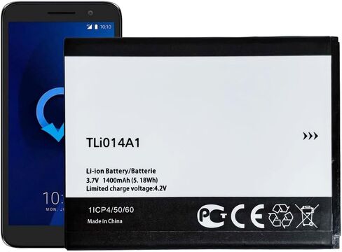 Pattaya TLI014A1 Battery Replacement for Alcate l One Touch Glory 2 Inspire 2 OT-5020 M Pop OT-5040 View in Kuwait