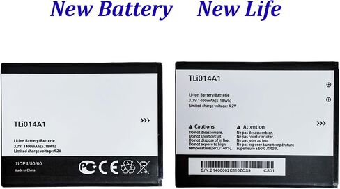 Pattaya TLI014A1 Battery Replacement for Alcate l One Touch Glory 2 Inspire 2 OT-5020 M Pop OT-5040 View in Kuwait