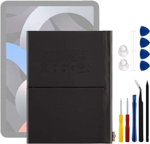 A2288 Replacement Battery Compatible with iPad Air 10.9" 2020 Gen 4 A2316 A2324 A2325 A2072 iPad 13.1/13.2 MYFN2LL/A MYFM2LL/A MYFT2LL/A MYHY2LL/A MYGX2ZP/A EMC 3570 3571 with Tools in Kuwait